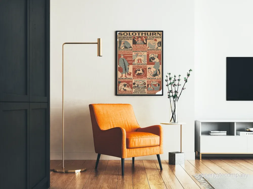 Vintage reklamposter för Solothurn - Bild 2