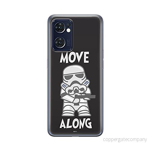 ERT GROUP mobiltelefonfodral för Oppo RENO 7 5G originalt och officiellt licensierat Star Wars mönster Stormtrooper 002 optimalt anpassad till formen på mobiltelefonen, fodral tillverkad av TPU plast 5905511309923
