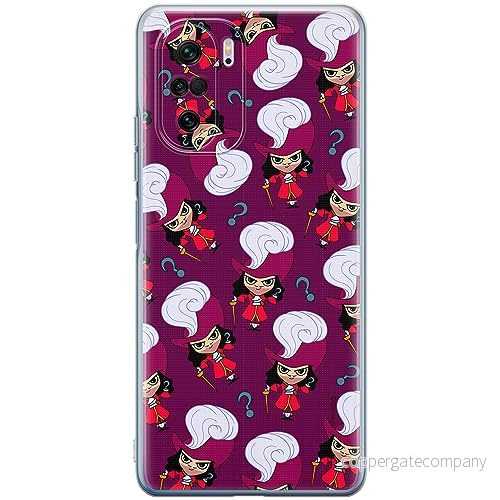 ERT GROUP mobiltelefonfodral för Xiaomi MI 11i/ REDMI K40/K40 PRO/POCO F3/ F3 PRO originalt och officiellt licensierat Disney mönster James Hook 002, fodral tillverkad av TPU plast 5905511888947
