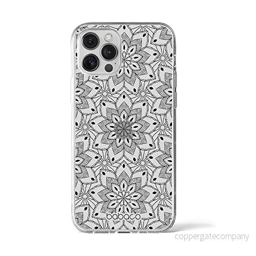 ERT GROUP mobiltelefonfodral för Iphone 12 PRO MAX originalt och officiellt licensierat Babaco mönster Mandalas 009 optimalt anpassad till formen på mobiltelefonen, gedeeltelijk transparant 5904805859588