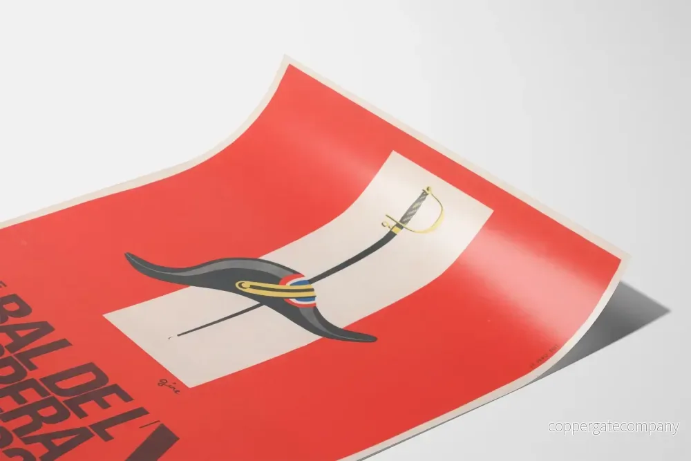Vintageposter 74:e Balen av X vid Operan 1963 - Bild 3