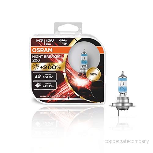 OSRAM 64210NB200 HCB Ampoule, projecteur longue portée H7 12V 55W 3700K Halogène VOLKSWAGEN: Golf 4, Passat B6 Variant, HONDA: CIVIC 8 Hatchback 4062172198134