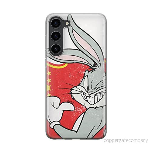 ERT GROUP mobiltelefonfodral för Samsung S23 originalt och officiellt licensierat Looney Tunes mönster Bugs 010 optimalt anpassad till formen på mobiltelefonen, fodral tillverkad av TPU plast 5905511423254