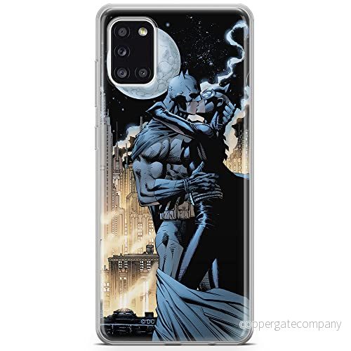 ERT GROUP mobiltelefonfodral för Samsung A31 originalt och officiellt licensierat DC mönster Batman 005 optimalt anpassad till formen på mobiltelefonen, fodral tillverkad av TPU plast 5903040220238