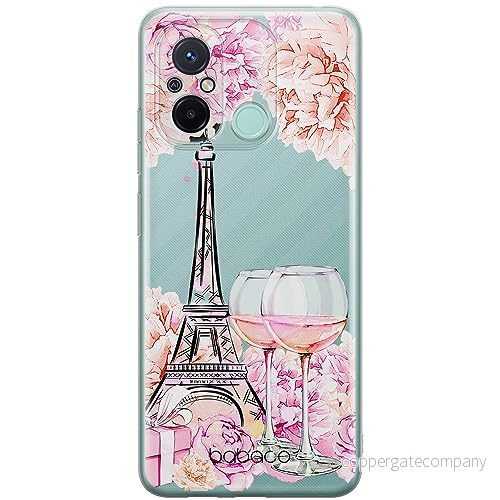 ERT GROUP mobiltelefonfodral för Xiaomi REDMI 12C/ 11A originalt och officiellt licensierat Babaco mönster Paris 001 optimalt anpassad till formen på mobiltelefonen, gedeeltelijk transparant 5905511845131