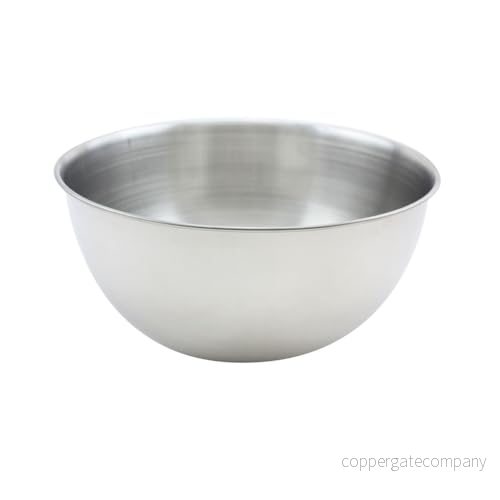 Fackelmann 28660 rostfritt stål blandningsskål, metallskål, stål, 20 cm 4008033286602