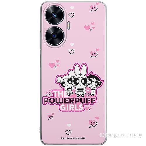 ERT GROUP mobiltelefonfodral för Realme C55 originalt och officiellt licensierat The Powerpuff Girls mönster 023 optimalt anpassad till formen på mobiltelefonen, fodral tillverkad av TPU plast 5905511969783