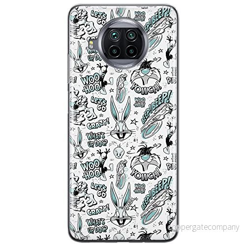 ERT GROUP mobiltelefonfodral för Xiaomi REDMI NOTE 9T originalt och officiellt licensierat Looney Tunes mönster 004 optimalt anpassad till formen på mobiltelefonen, fodral tillverkad av TPU plast 5904805650154