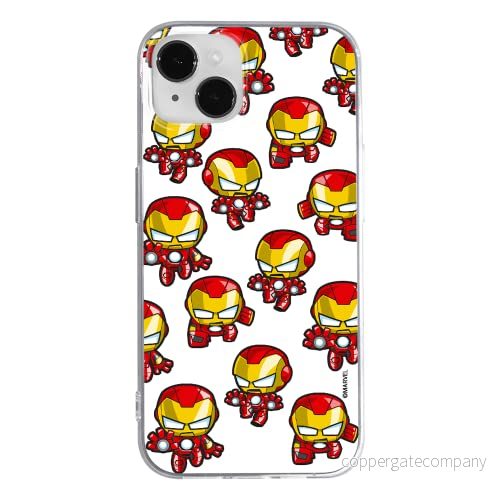 ERT GROUP mobiltelefonfodral för Apple Iphone 14 PLUS originalt och officiellt licensierat Marvel mönster Iron Man 031 optimalt anpassad till formen på mobiltelefonen, fodral tillverkad av TPU plast 5905131900951