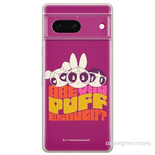 ERT GROUP mobiltelefonfodral för Google PIXEL 7 originalt och officiellt licensierat The Powerpuff Girls mönster 044 optimalt anpassad till formen på mobiltelefonen, fodral tillverkad av TPU plast 5905795154479