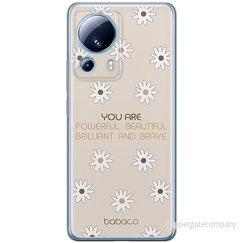 ERT GROUP mobiltelefonfodral för Xiaomi 13 LITE/CIVI 2 originalt och officiellt licensierat Babaco mönster Positive vibes 003 anpassad till formen på mobiltelefonen, fodral tillverkad av TPU plast 5905511923327