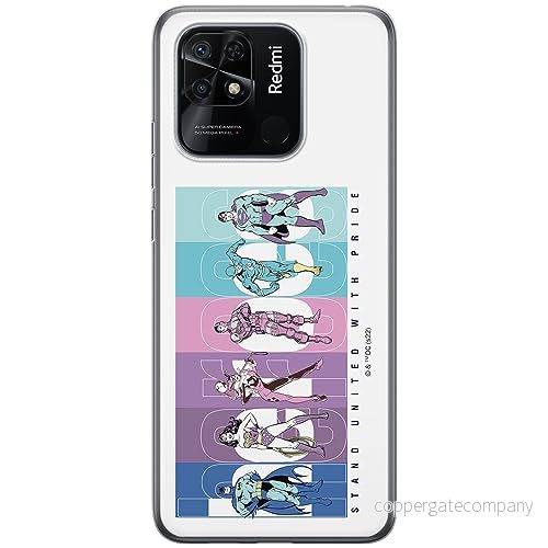 ERT GROUP mobiltelefonfodral för Xiaomi REDMI 10C originalt och officiellt licensierat DC mönster Justice League 009 optimalt anpassad till formen på mobiltelefonen, fodral tillverkad av TPU plast 5905795000295