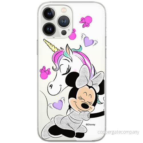 ERT GROUP mobiltelefonfodral för Huawei P30 Lite originalt och officiellt licensierat Disney mönster Minnie 036 Vit optimalt anpassad till formen på mobiltelefonen, gedeeltelijk transparant 5902980424201