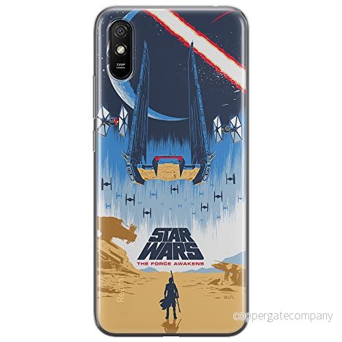 ERT GROUP mobiltelefonfodral för Xiaomi REDMI 9A originalt och officiellt licensierat Star Wars mönster 034 optimalt anpassad till formen på mobiltelefonen, fodral tillverkad av TPU plast 5903040370148