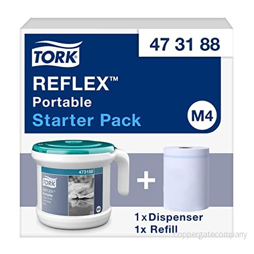 Tork DC488 Reflex bärbart centralmatningsdispensersystem, 194 mm höjd, 185 diameter 7322540953978
