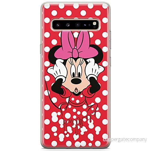 ERT GROUP Mobiltelefonskal för Samsung S10 5G original och officiellt licensierat Disney mönster Mimmi Musse 016 optimalt anpassad till mobiltelefonens form, TPU fodral 5904805499661