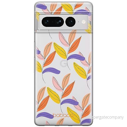 ERT GROUP mobiltelefonfodral för Google PIXEL 7 PRO originalt och officiellt licensierat Babaco mönster Plants 007 optimalt anpassad till formen på mobiltelefonen, gedeeltelijk transparant 5905795168131