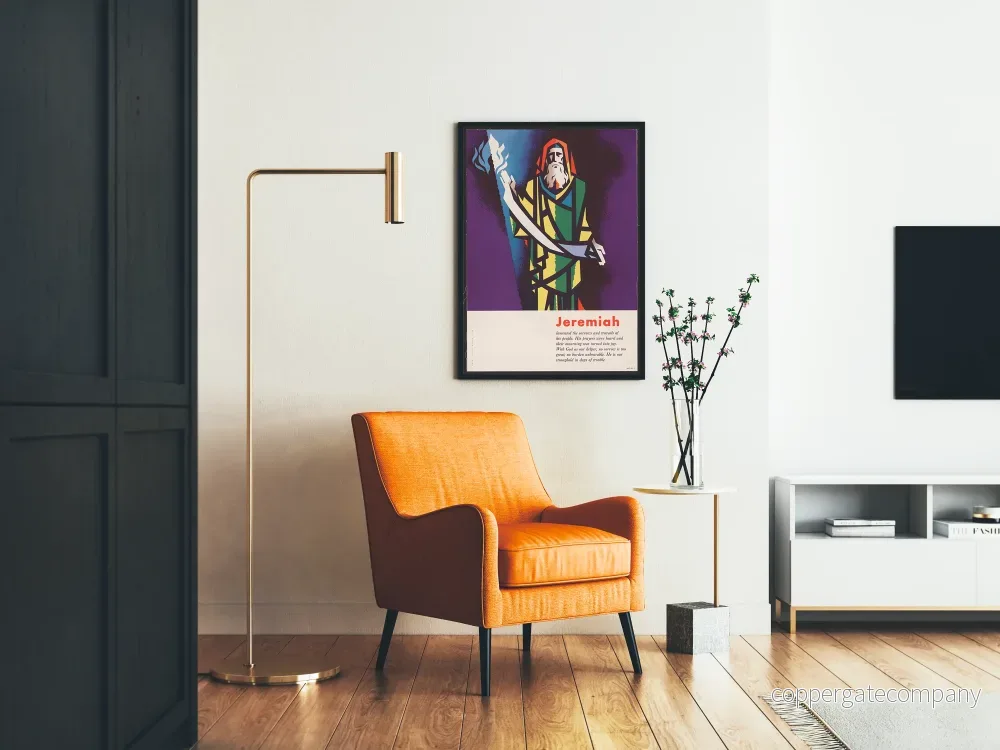 Väggposter Jérémie vintage grafisk stil - Bild 2