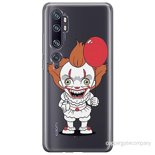 ERT GROUP mobiltelefonfodral för Xiaomi MI NOTE 10 / PRO originalt och officiellt licensierat Horror mönster It 006 optimalt anpassad till formen på mobiltelefonen, gedeeltelijk transparant 5905131958211