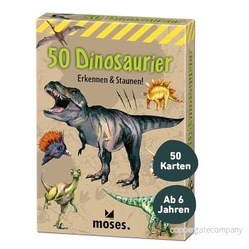 50 Dinosaurier: erkennen & bestimmen 4033477402127