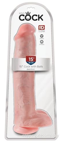 Pipedream King Cock Realistisk Penis 38 cm 2360 g 603912746686