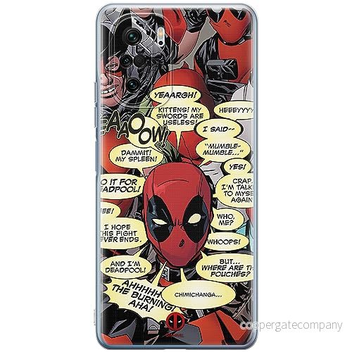 ERT GROUP mobiltelefonfodral för Xiaomi MI 11i/ REDMI K40/K40 PRO/POCO F3/ F3 PRO originalt och officiellt licensierat Marvel mönster Deadpool 008, fodral tillverkad av TPU plast 5905511890902