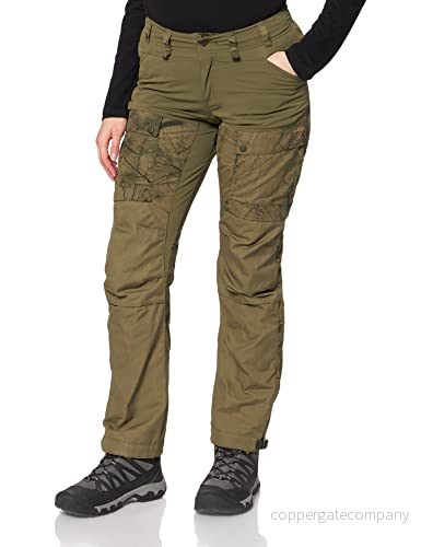 FJÄLLRÄVEN Dambyxor Lappland Hybrid W Green Camo laurel 36 EU 7323450544027