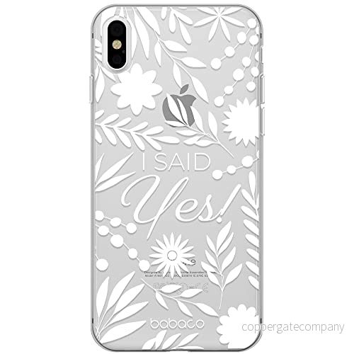ERT GROUP mobiltelefonfodral för Iphone XS Max originalt och officiellt licensierat Babaco mönster I said Yes! 002 optimalt anpassad till formen på mobiltelefonen, gedeeltelijk transparant 5904805772535