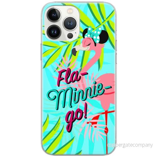 ERT GROUP mobiltelefonfodral för Huawei P30 originalt och officiellt licensierat Disney mönster Minnie 041 Vit optimalt anpassad till formen på mobiltelefonen, fodral tillverkad av TPU plast 5903040670705