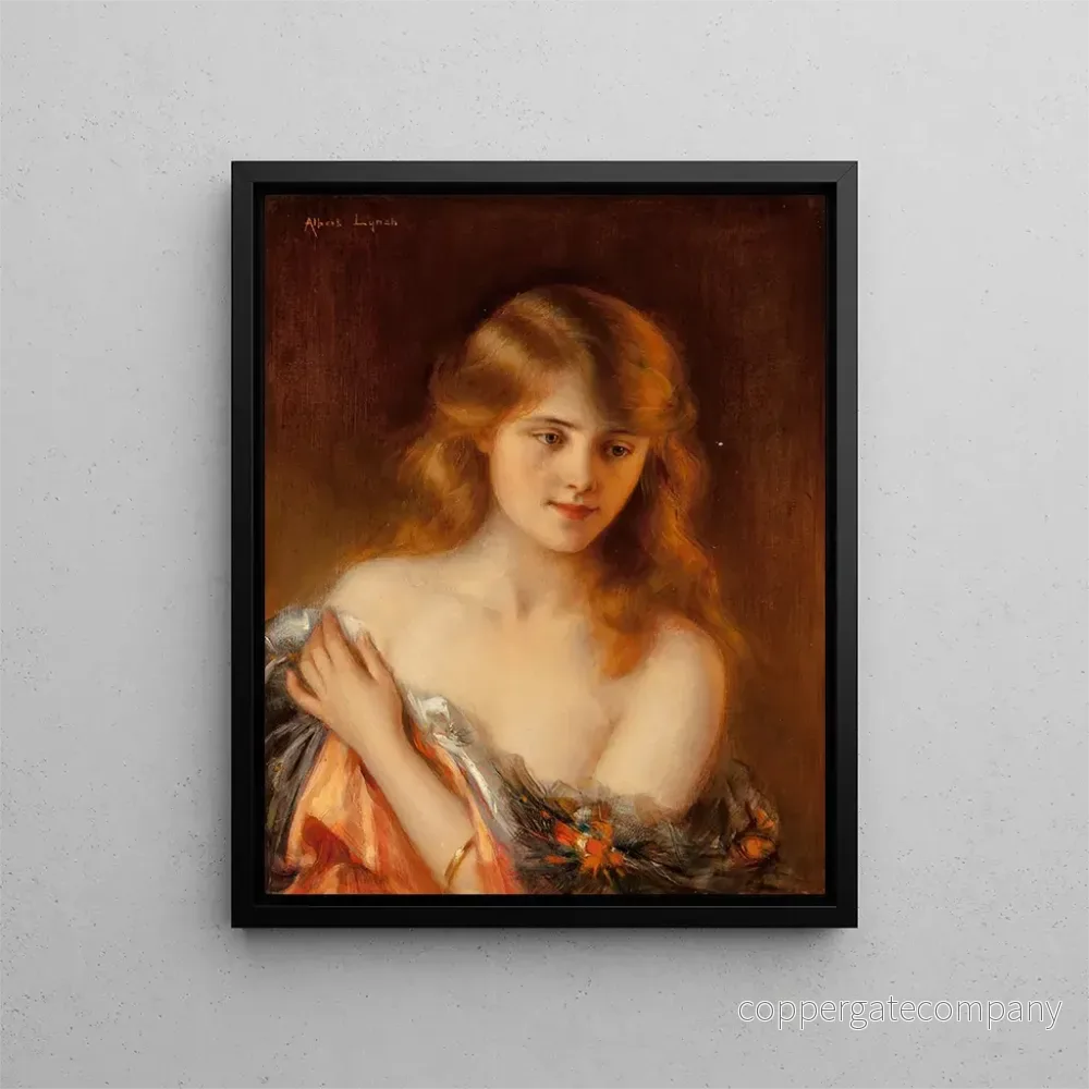 Målning Rêverie - Albert Lynch | Konsttryck