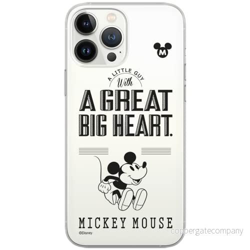 ERT GROUP mobiltelefonfodral för Apple Iphone 6 PLUS originalt och officiellt licensierat Disney mönster Mickey 006 Vit optimalt anpassad till formen på mobiltelefonen, gedeeltelijk transparant 5902980570564