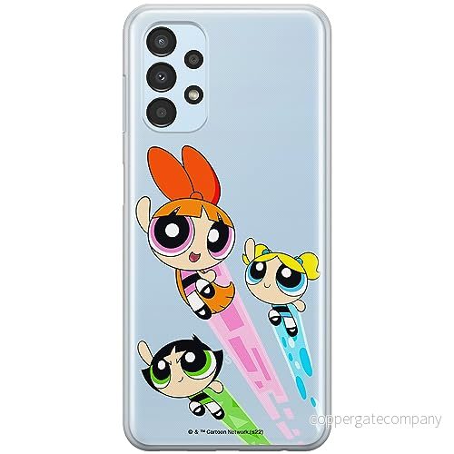 ERT GROUP mobiltelefonfodral för Samsung A13 4G originalt och officiellt licensierat The Powerpuff Girls mönster 032, gedeeltelijk transparant 5905511977825