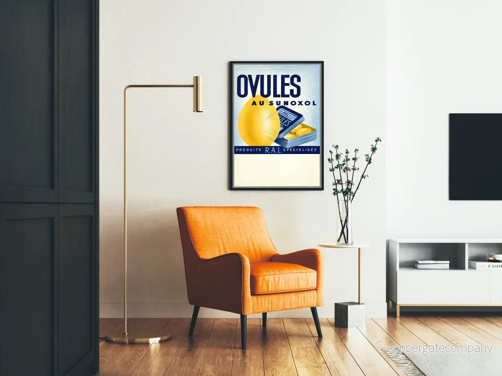 Vintage reklamposter för Sunoxol-ägg R.A.L. - Bild 2