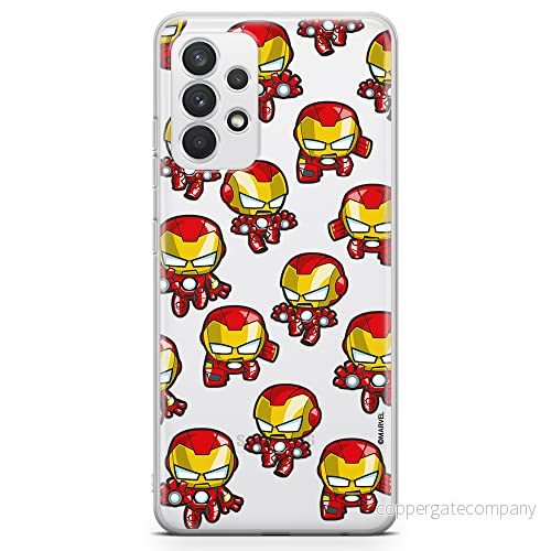 ERT GROUP mobiltelefonfodral för Samsung A32 4G LTE originalt och officiellt licensierat Marvel mönster Iron Man 031 optimalt anpassad till formen på mobiltelefonen, gedeeltelijk transparant 5904805155000