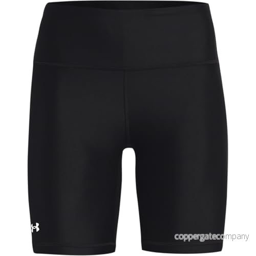 Under Armour Dam Cykelshorts - Lätt Hög Midja Radlershorts Med Framficka 194513933808