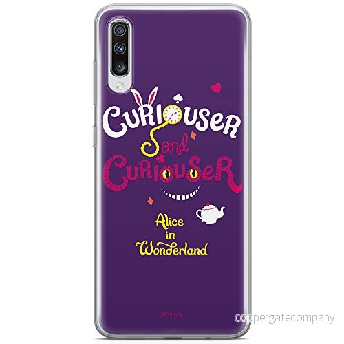 ERT GROUP mobiltelefonfodral för Samsung A70 originalt och officiellt licensierat Disney mönster Alice 009 optimalt anpassad till formen på mobiltelefonen, fodral tillverkad av TPU plast 5902980409079