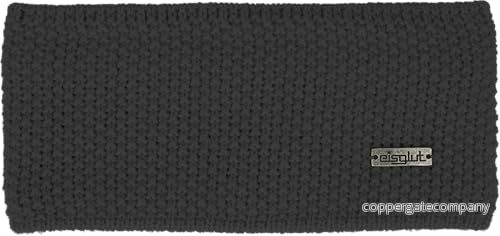 Eisglut Unisex vuxna fritt pannband, svart, M/5758 cm 4250478711496