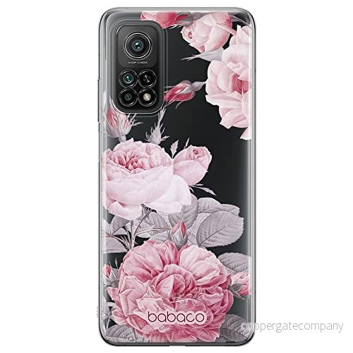 ERT GROUP mobiltelefonfodral för Huawei P30 PRO originalt och officiellt licensierat Babaco mönster Flowers 050 Vit optimalt anpassad till formen på mobiltelefonen, gedeeltelijk transparant 5905131347855