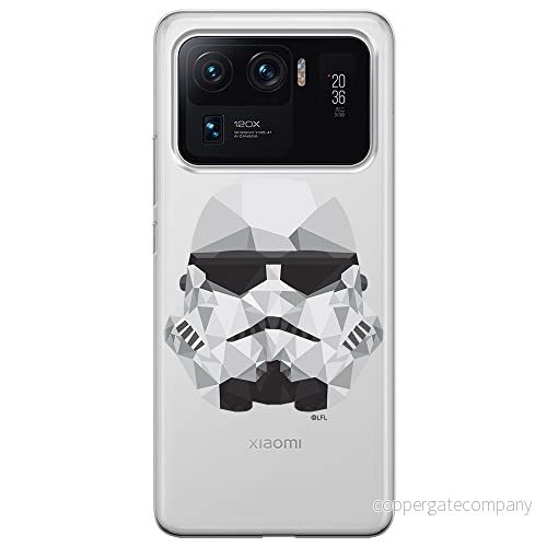 ERT GROUP mobiltelefonfodral för Xiaomi MI 11 ULTRA originalt och officiellt licensierat Star Wars mönster Stormtrooper 008 optimalt anpassad till formen på mobiltelefonen, gedeeltelijk transparant 5903932715477