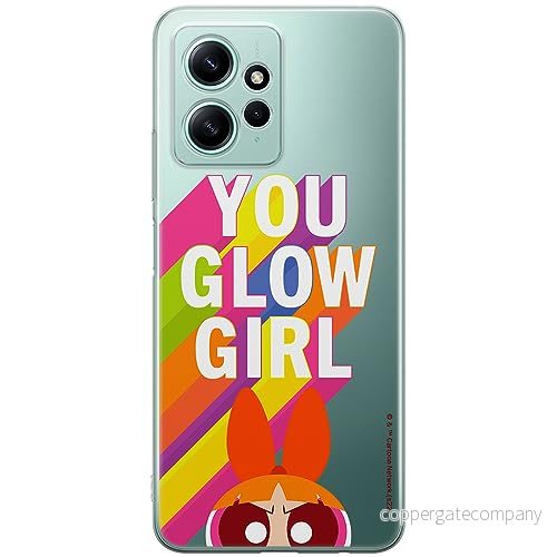 ERT GROUP mobiltelefonfodral för Xiaomi REDMI NOTE 12 4G originalt och officiellt licensierat The Powerpuff Girls mönster 042 optimalt anpassad till formen på mobiltelefonen, gedeeltelijk transparant 5905511985349