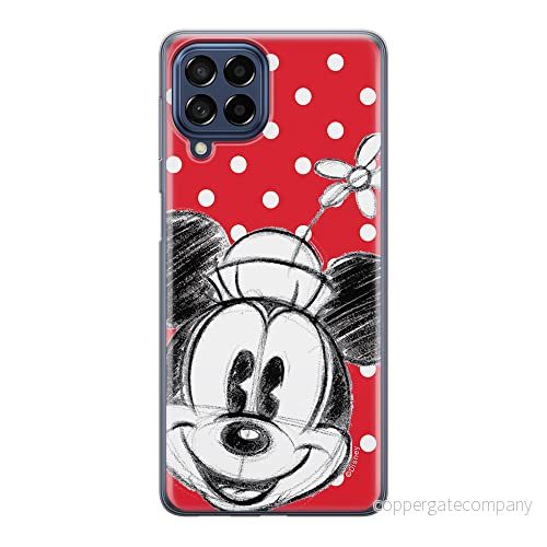 ERT GROUP mobiltelefonfodral för Samsung M33 5G originalt och officiellt licensierat Disney mönster Minnie 009 optimalt anpassad till formen på mobiltelefonen, fodral tillverkad av TPU plast 5905511346539