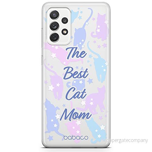 ERT GROUP mobiltelefonfodral för Samsung A73 5G originalt och officiellt licensierat Babaco mönster Cats 017 optimalt anpassad till formen på mobiltelefonen, gedeeltelijk transparant 5905131076915