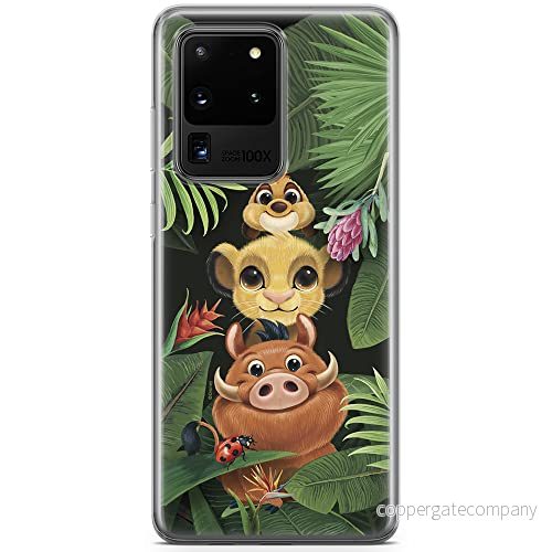 ERT GROUP Mobiltelefonskal för Samsung S20 Ultra original och officiellt licensierat Disney mönster Simba & Friends 003 anpassat till mobiltelefonens form, TPU fodral 5903537521367