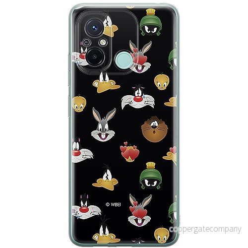 ERT GROUP mobiltelefonfodral för Xiaomi REDMI 12C/ 11A originalt och officiellt licensierat Looney Tunes mönster 007 anpassad till formen på mobiltelefonen, fodral tillverkad av TPU plast 5905511841621