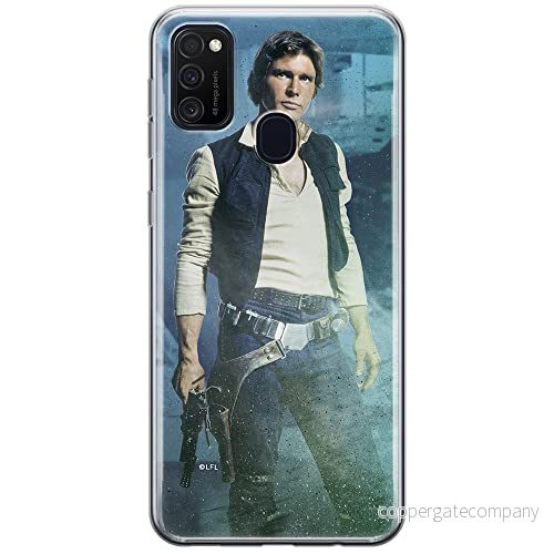 ERT GROUP mobiltelefonfodral för Samsung M21 originalt och officiellt licensierat Star Wars mönster Han Solo 001 optimalt anpassad till formen på mobiltelefonen, fodral tillverkad av TPU plast 5903537838991