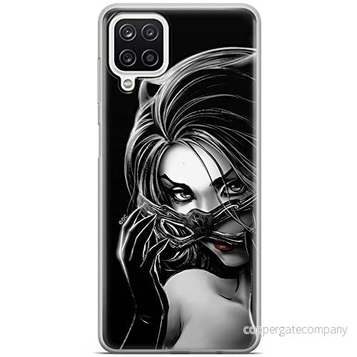 ERT GROUP mobiltelefonfodral för Samsung A12 / M12 originalt och officiellt licensierat DC mönster Catwoman 004 optimalt anpassad till formen på mobiltelefonen, fodral tillverkad av TPU plast 5903040102725
