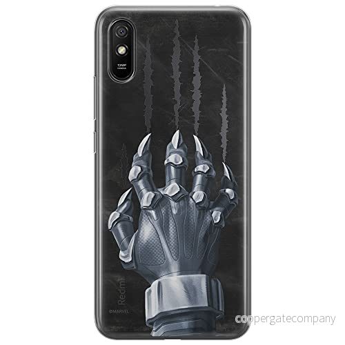ERT GROUP mobiltelefonfodral för Xiaomi REDMI 9A originalt och officiellt licensierat Marvel mönster Black Panther 014 optimalt anpassad till formen på mobiltelefonen, fodral tillverkad av TPU plast 5903040272701