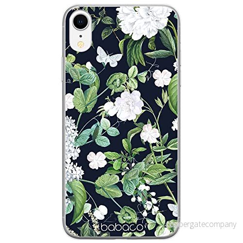 ERT GROUP mobiltelefonfodral för Iphone XR originalt och officiellt licensierat Babaco mönster Flowers 034 optimalt anpassad till formen på mobiltelefonen, fodral tillverkad av TPU plast 5905131289377