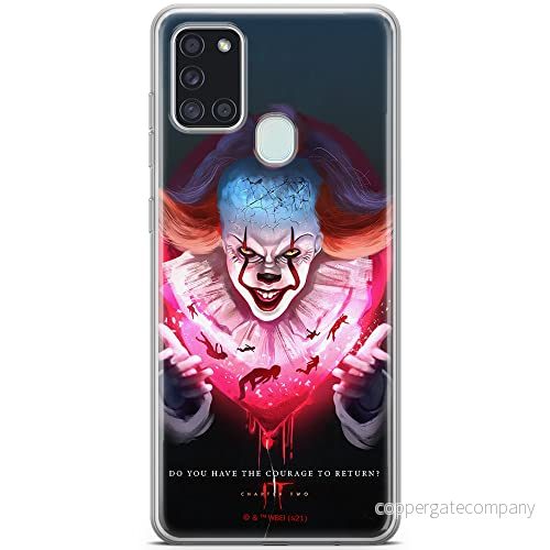 ERT GROUP mobiltelefonfodral för Samsung A21s originalt och officiellt licensierat Horror mönster It 020 optimalt anpassad till formen på mobiltelefonen, fodral tillverkad av TPU plast 5905131999306
