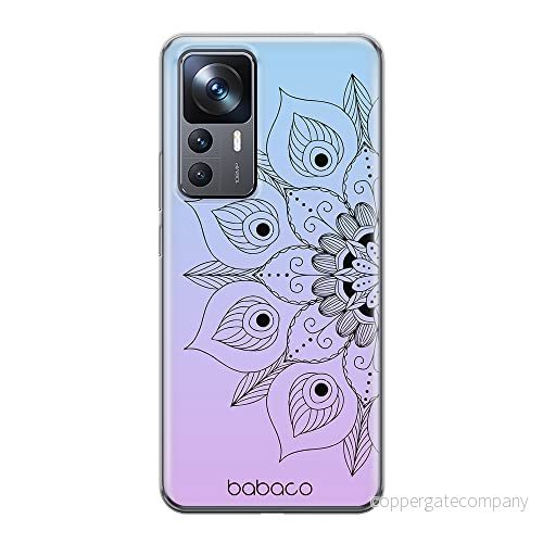 ERT GROUP mobiltelefonfodral för Xiaomi 12T/12T pro/K50 Ultra originalt och officiellt licensierat Babaco mönster Mandalas 001 anpassad till formen på mobiltelefonen, fodral tillverkad av TPU plast 5905511585006